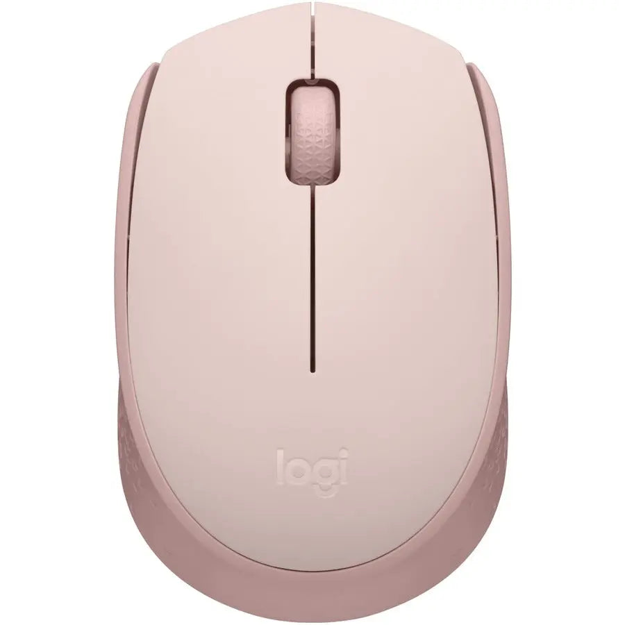 Logitech M170 Wireless Mouse in Rose - Reliable 2.4 GHz Connectivity with Long Battery Life