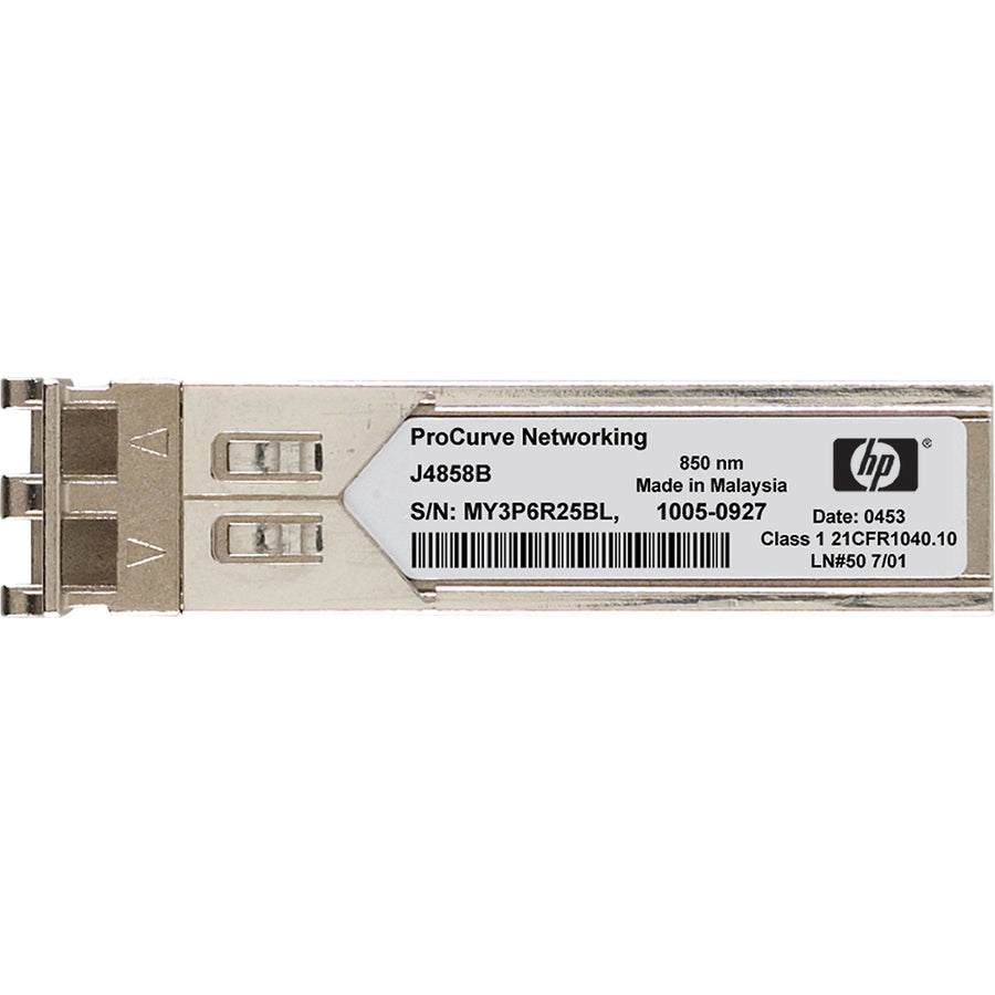 HPE Ingram Micro Sourcing J4858C-RF Mini-GBIC Transceiver Module for Optical Fiber Networks