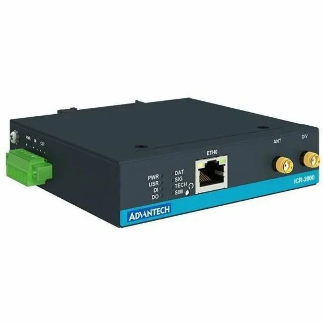 Advantech ICR-2041 Entry-Level 4G LTE Cellular Router with Ethernet and Digital I/O