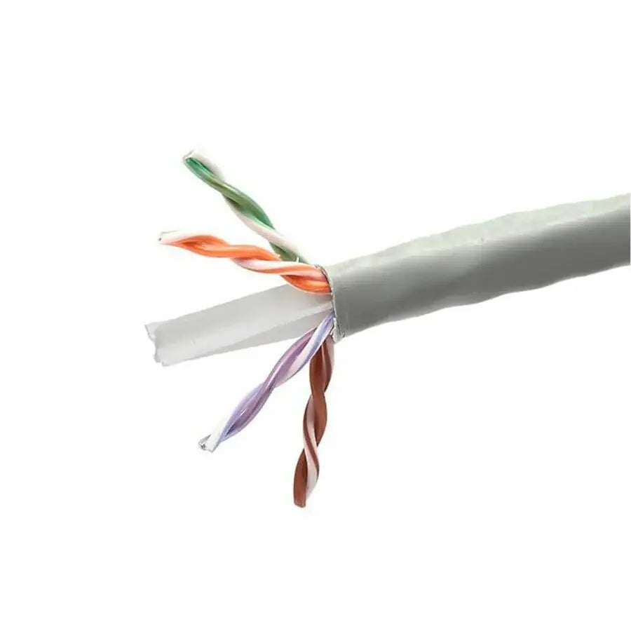 Monoprice UTP Category 6 Ethernet Cable – 1000 ft Bulk Gray network cable for reliable business connectivity