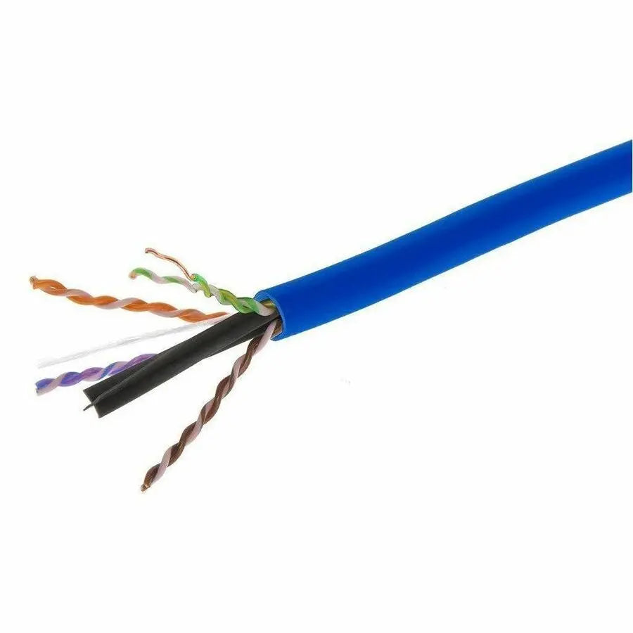 Monoprice UTP Category 6 Network Cable – 500 ft Bulk Ethernet Cable with Pure Copper Conductors, Plenum Rated, TAA & RoHS Compliant