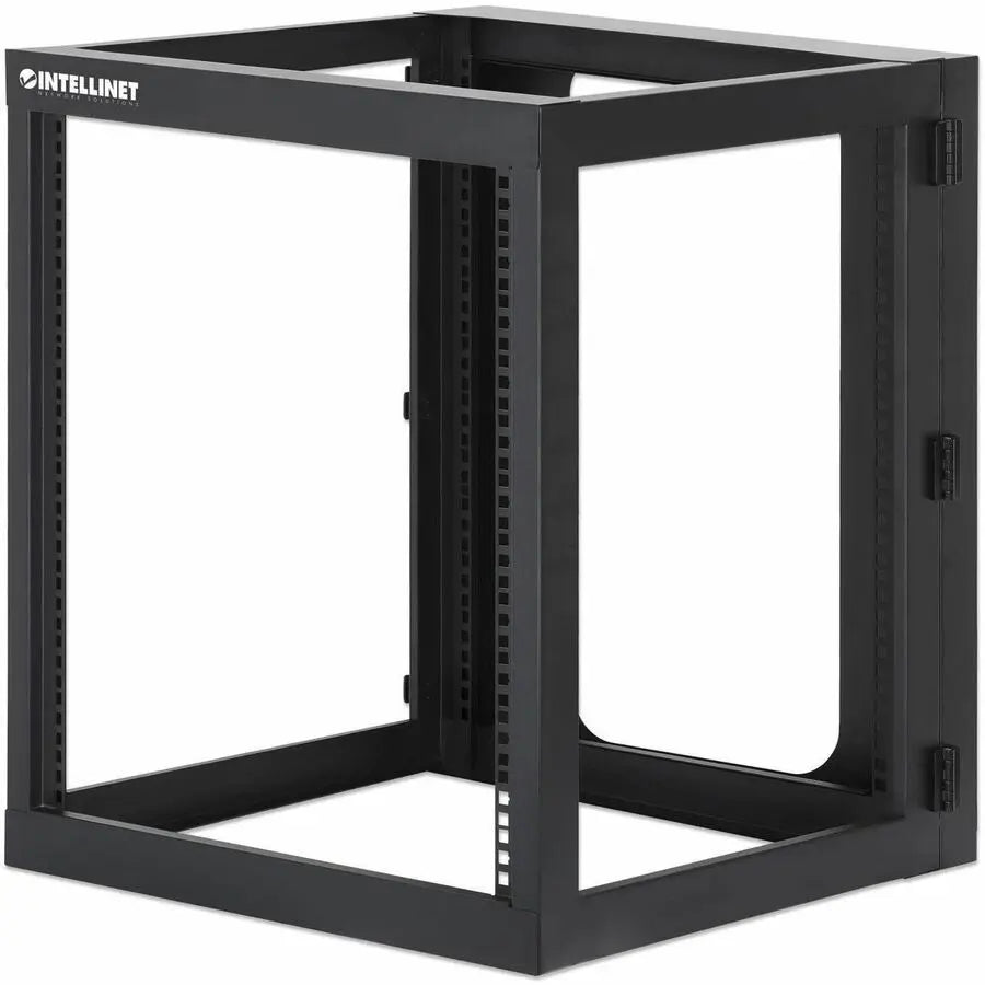 Manhattan 12U Wall Mount Open Frame Network Rack with Rear-Hinged Swing Frame – IC INTRACOM Part 716055