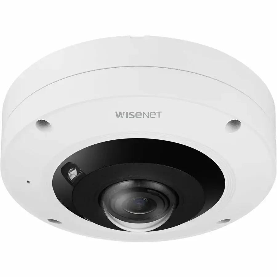 Wisenet XNF-9013RV 12 MP Outdoor Fisheye Network Camera with Infrared Night Vision by Hanwha Group