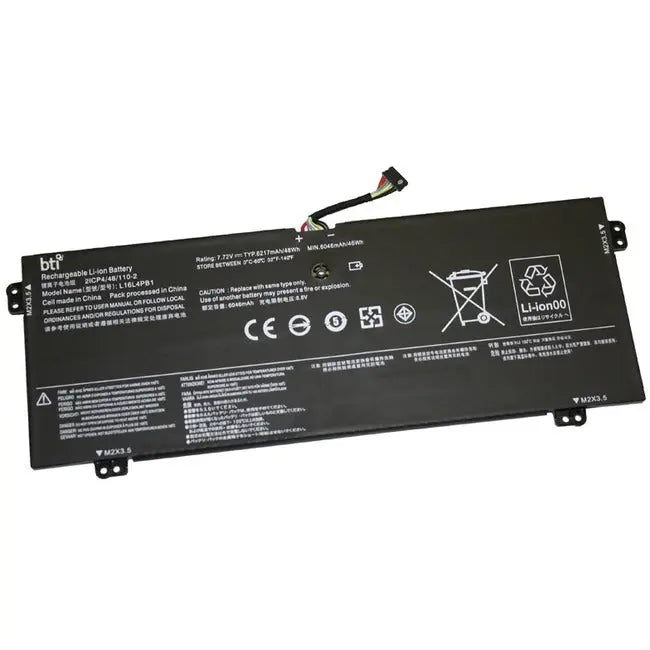 Battery Technology Inc. L16L4PB1 Battery for Lenovo 720-13IKB & 720-13IKB 80X6 Laptops