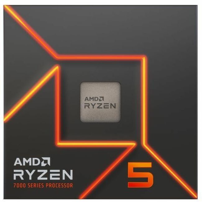 AMD Ryzen 5 7600 6-Core Gaming Processor, AM5, Part Number 100-000001015
