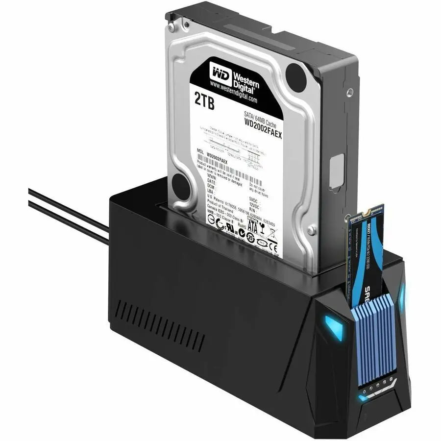 Sabrent DS-UNHC USB-C Drive Docking Station for M.2 PCIe/NVMe and SATA SSD & HDD
