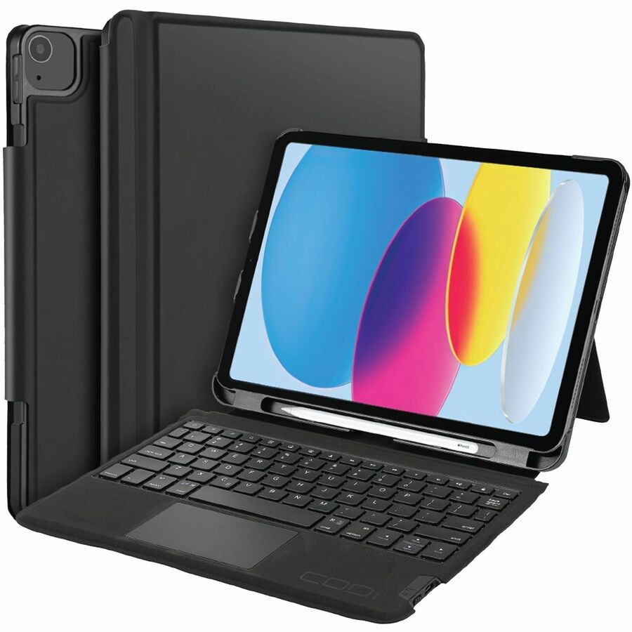 CODi C30708524 Bluetooth Keyboard Folio Case with Trackpad for iPad