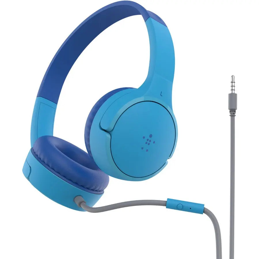 KIDS HEADPHONES WIRED BLUE     ACCS