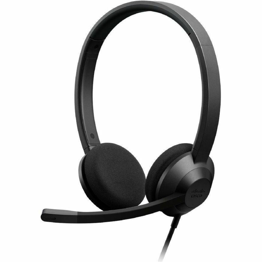 Cisco 321 Headset with USB-C Connection, Noise-Canceling Microphone, HS-W-321Q-C-USBC