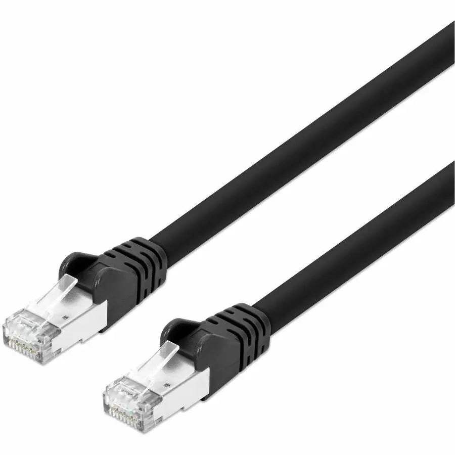 Intellinet Cat8.1 S/FTP Network Patch Cable, 25 ft., Black – High-Speed 40G Ethernet for Data Centers