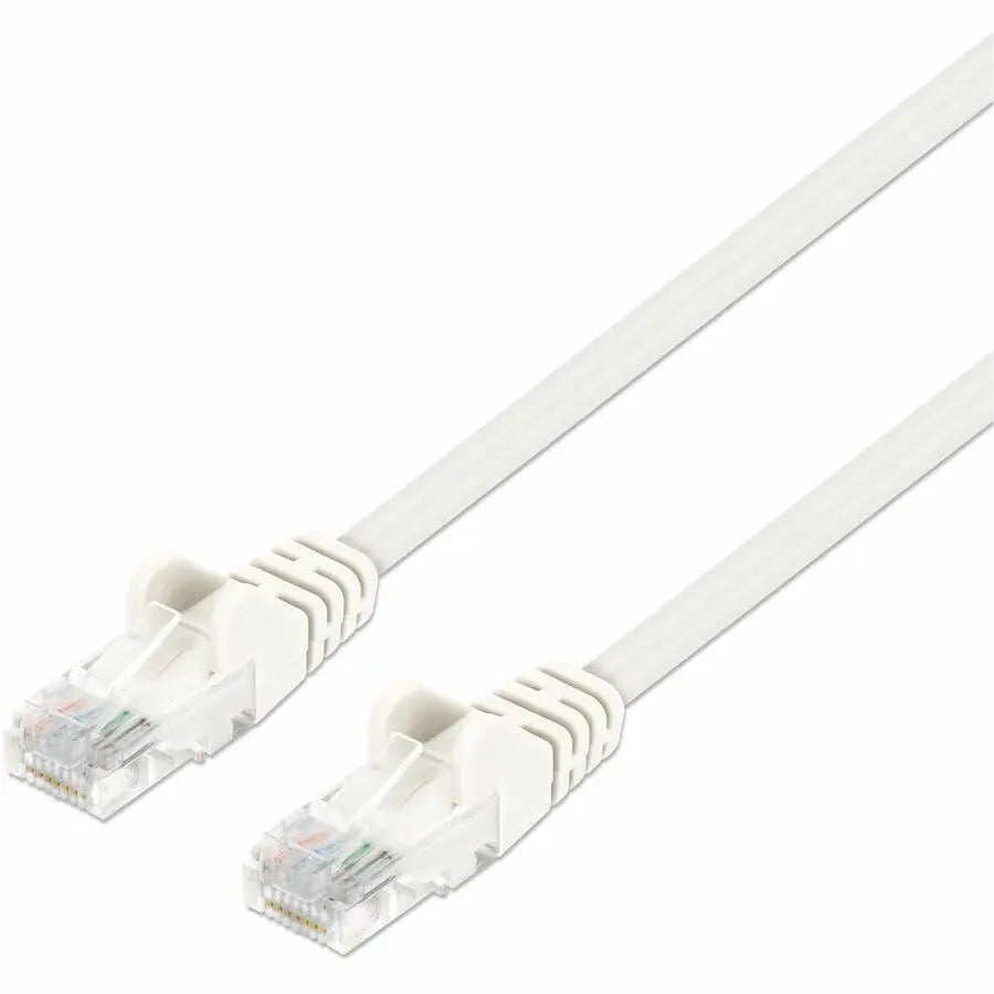 Intellinet Cat6 U/UTP Slim Network Patch Cable, 3 ft., White
