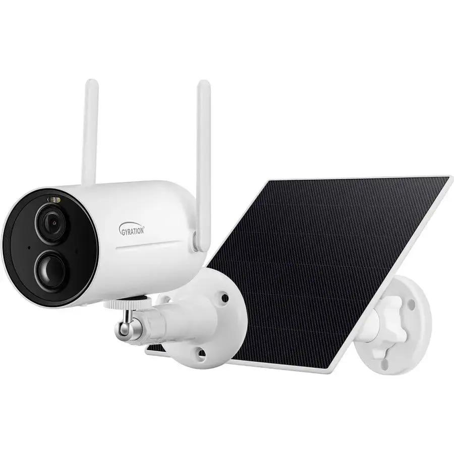 Gyration Cyberview 3010 3MP Wi-Fi Bullet Security Camera with Solar Power by Adesso, Inc