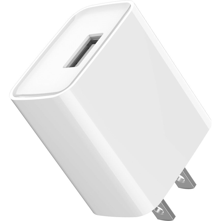 4XEM 12W USB-A Wall Charger, 5V/2.4A Output, White – Part 4XRLC52712WW