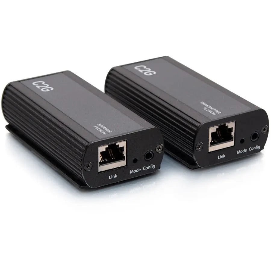 C2G 1-Port USB-C Extender Transmitter to Receiver Kit - Plenum Rated by Legrand Group