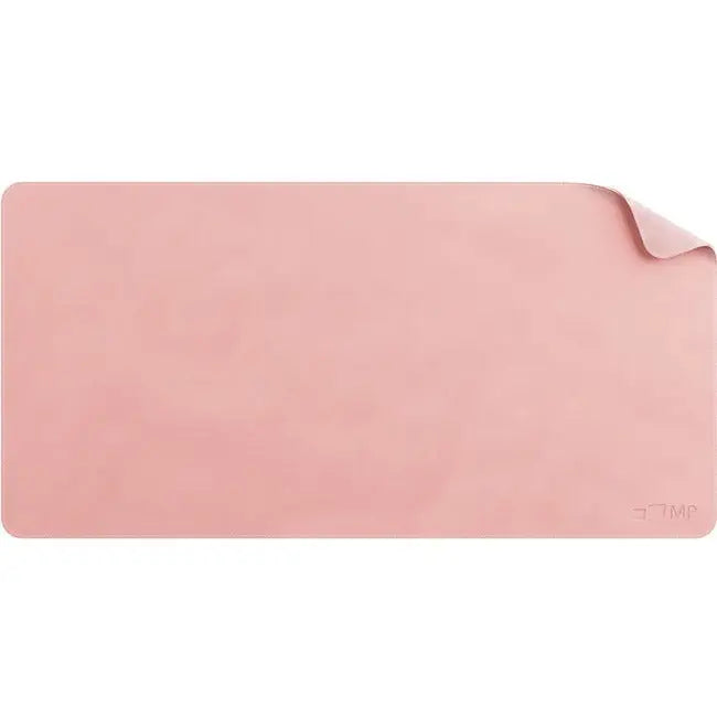 Mobile Pixels Coral Pink Desk Mat with Waterproof and Anti-Slip Features