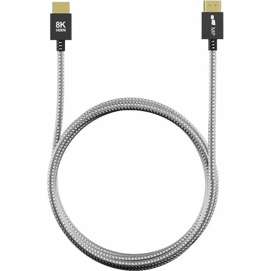 Mobile Pixels 8K HDMI Cable – Supports 8K at 60Hz, 2K, and 1080p with High-Speed Bandwidth and Durable Braided Nylon Construction