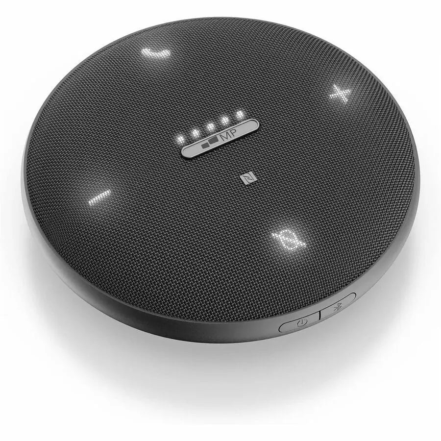 Mobile Pixels 118-1001P01 Portable Bluetooth Conference Speakerphone with 360° Omnidirectional Sound and Noise Cancellation