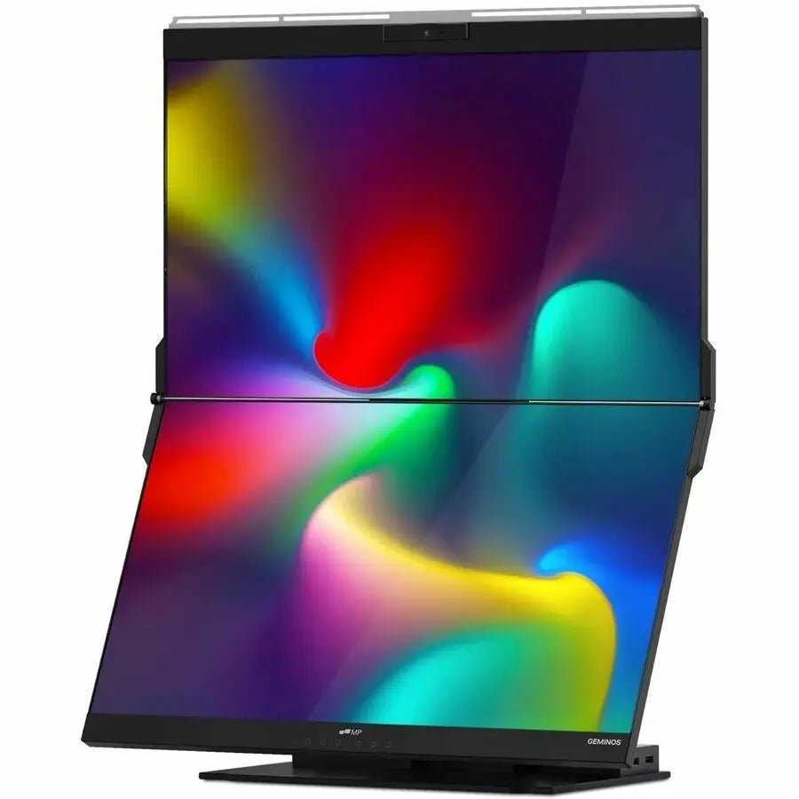Mobile Pixels Geminos 24-Inch Dual IPS Monitor with Webcam, HDMI & USB-C