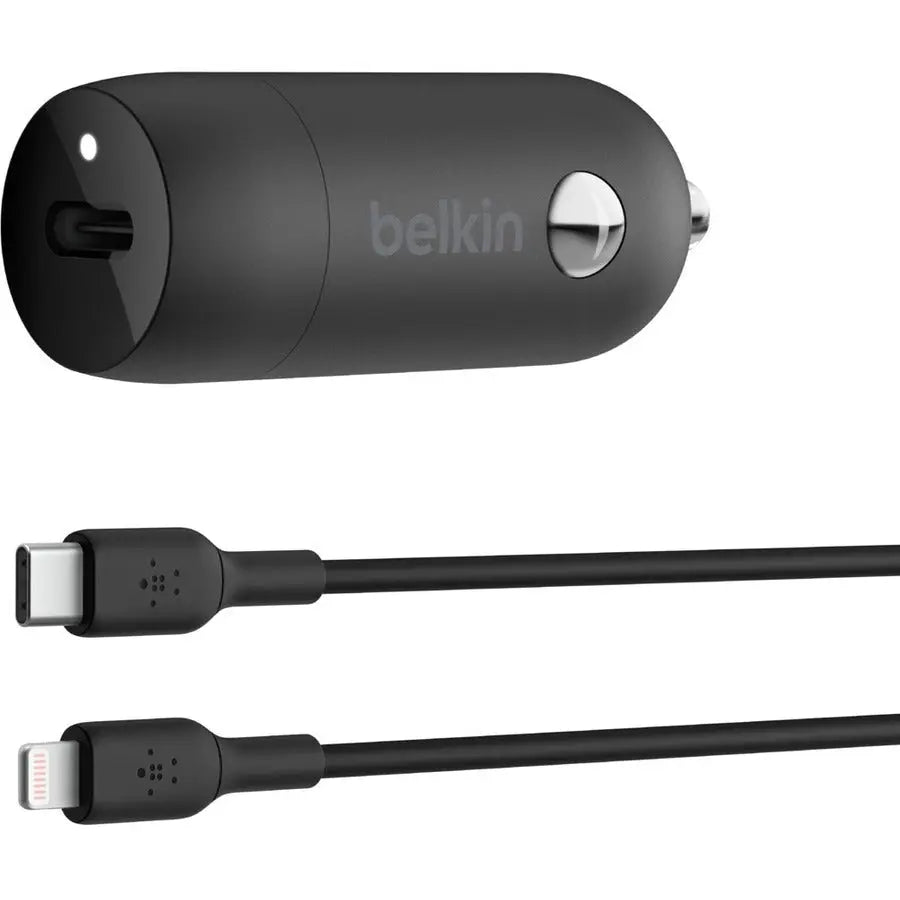 30W USB-C CAR CHARGER + CABLE  DOCK