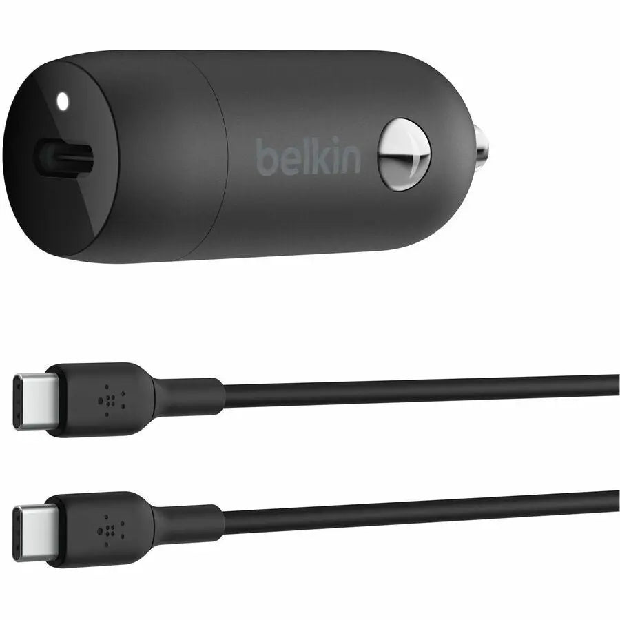 30W USB-C CAR CHARGER + CABLE  PWR