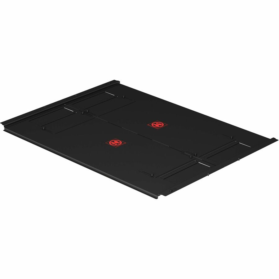 Vertiv VRA6040 Rack Bottom Panel – Steel, Black, 800 x 1200 mm, Energy-Efficient Data Center Support