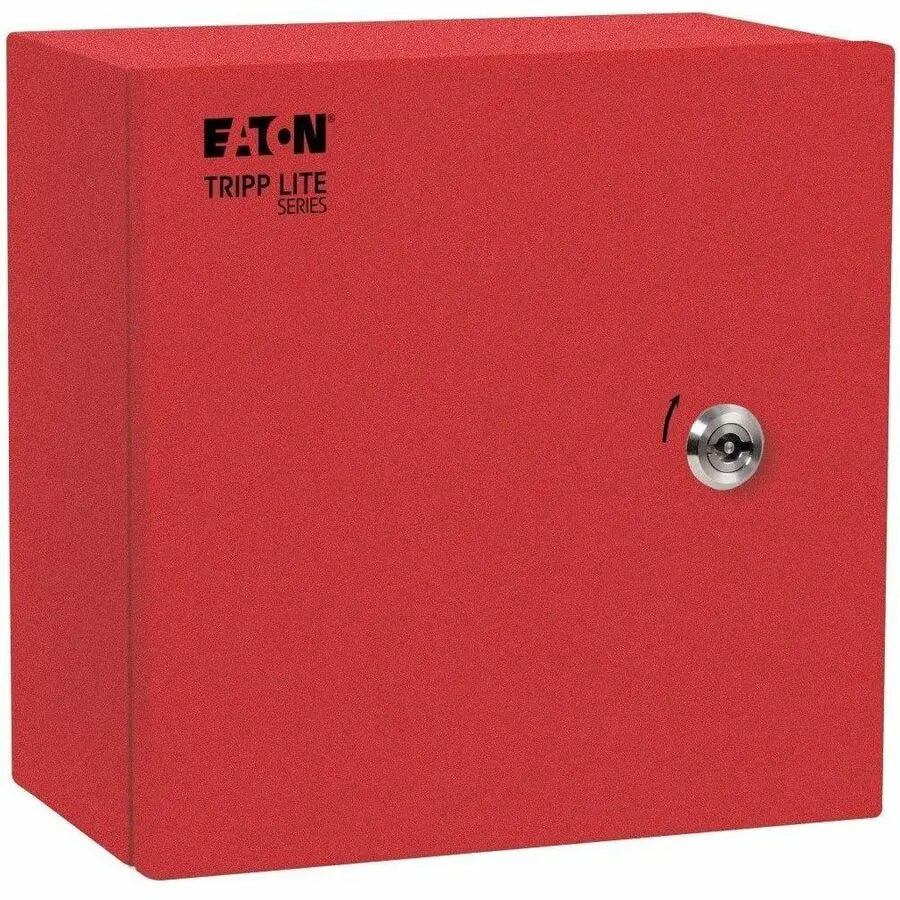 Eaton Tripp Lite Series SRIN410106R Outdoor Industrial Enclosure - 5U Wall Mount, NEMA 4 Red Steel Rack Mount Case