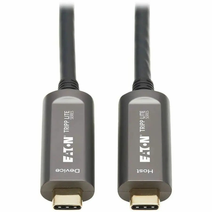 Eaton Tripp Lite Series U420F-15M-D321 15 ft USB 3.2 Gen 2 Fiber Active Optical Cable for High-Speed Data Transfer