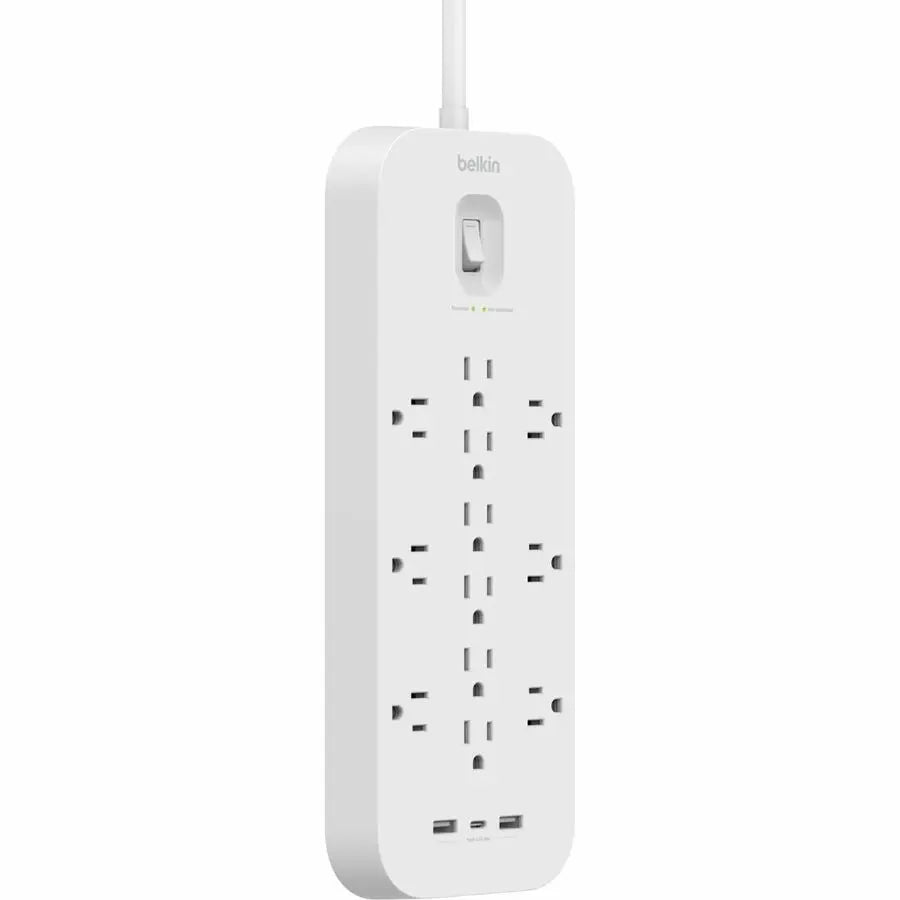 6FT 12-OUTLET SURGE PROTECTOR +PERP
