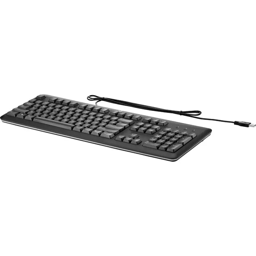 HPI SOURCING - NEW USB Keyboard QY776AT#ABA for PC - Reliable Spill-Resistant Design with Easy Plug and Play Connectivity