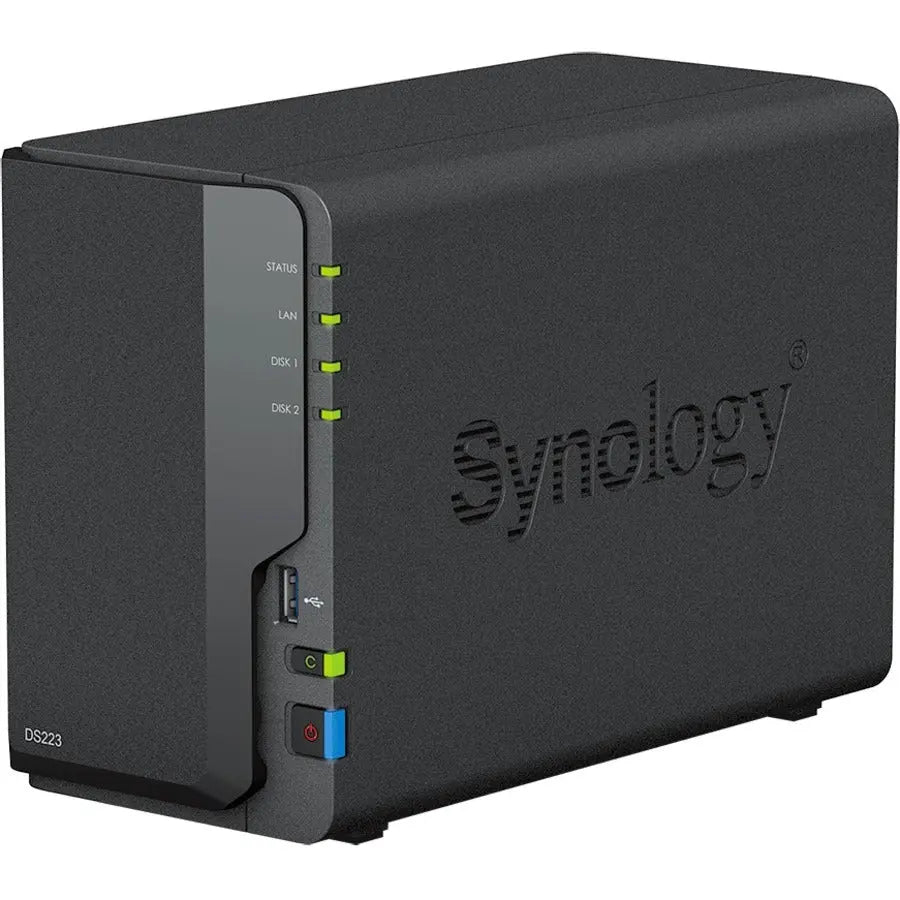 Synology DiskStation DS223 SAN/NAS Storage System with Up to 36TB Private Cloud