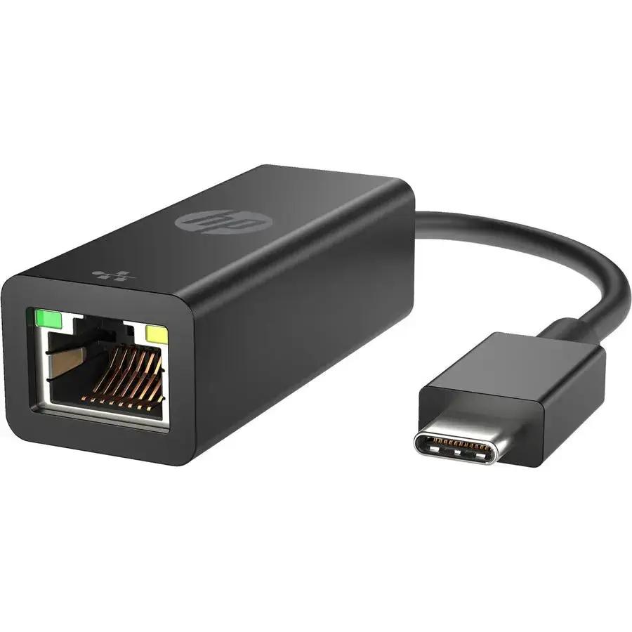 HP Inc. Ethernet Adapter (Part Number: 6K3F7AA#ABA) — High-Speed USB to Ethernet Connectivity for Tablets by HP Inc.