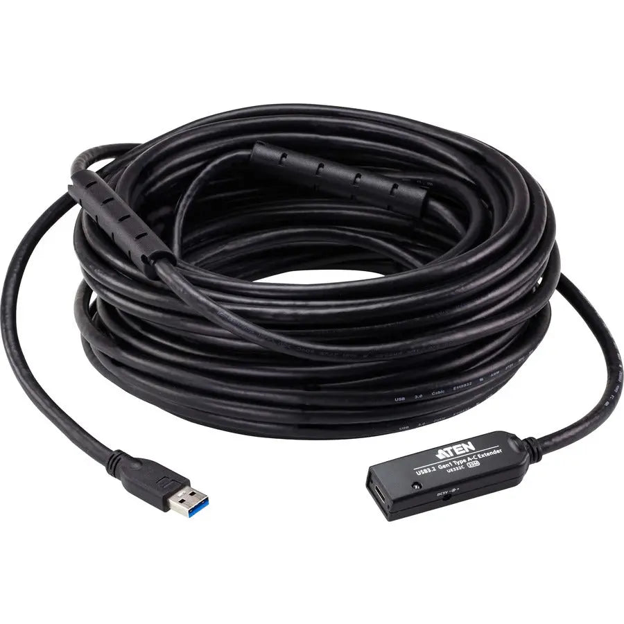 ATEN 20 Meter USB 3.2 Gen 1 Extender Cable (UE332C) for Reliable Data Transfer