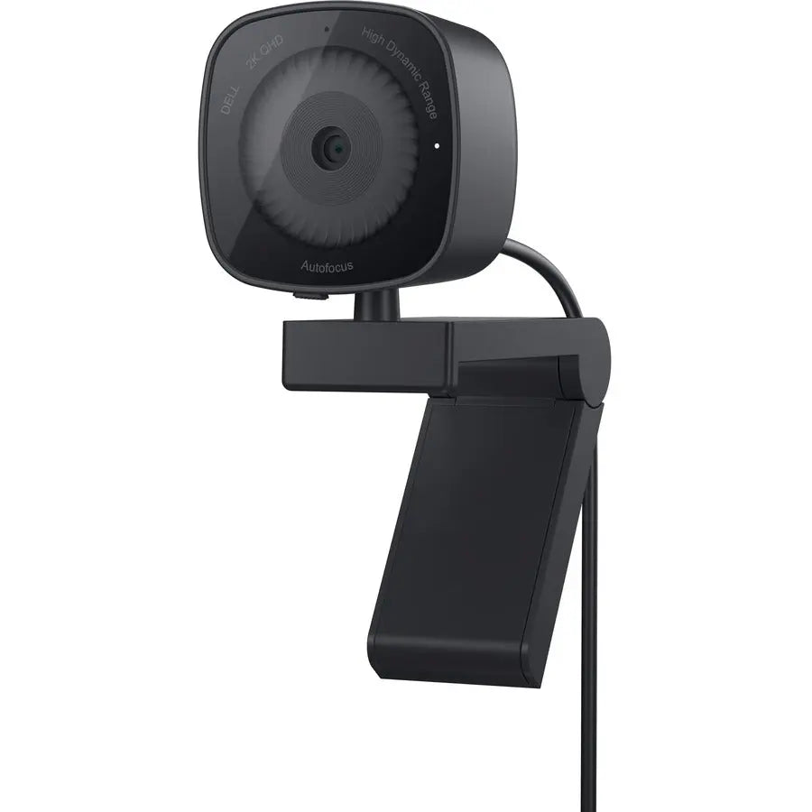 Dell WB3023 Webcam with Cable – 60 fps, Auto-Focus, Tripod Mount, Built-in Microphone