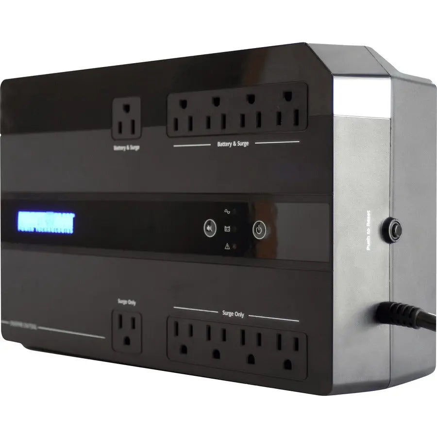 Minuteman Enspire-G EN750G 750VA UPS for Desktop, Floor, or Wall Mount - Surge and Battery Protection
