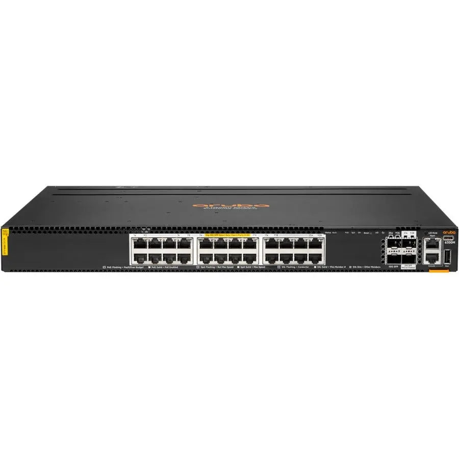 HPE CX 6300 Layer 3 Switch with 24 Ports and 10GbE Uplinks