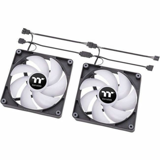 Thermaltake CT140 ARGB Sync PC Cooling Fan 2-Pack - RGB LED Case Fans for Customizable Cooling