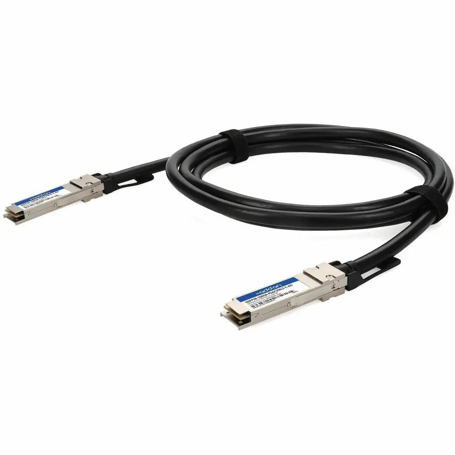 AddOn Cisco® Compatible 100GBase-CU QSFP28 to QSFP28 Direct Attach Cable (2m, Infiniband EDR, LSZH, 30AWG)