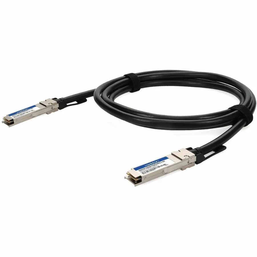 AddOn Juniper Networks Compatible 100GBase-CU QSFP28 to QSFP28 Passive Copper Twinax Cable – 2 Meters
