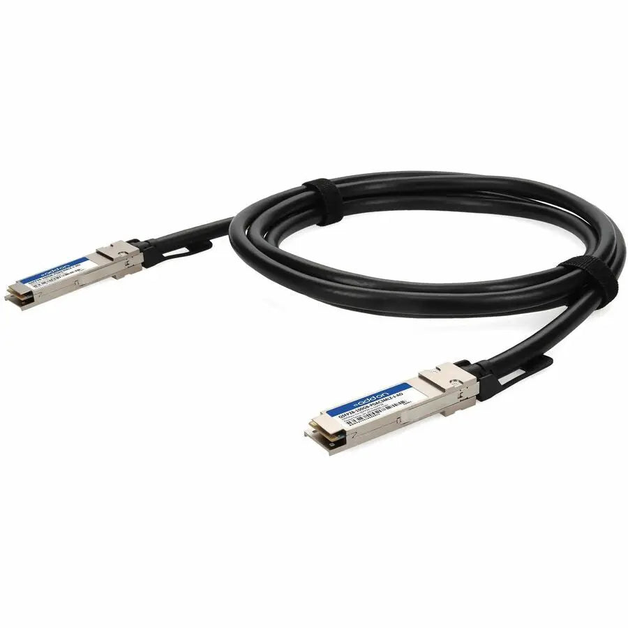 AddOn Juniper Networks Compatible 100GBase-CU QSFP28 to QSFP28 Passive Copper Direct Attach Cable (3m)