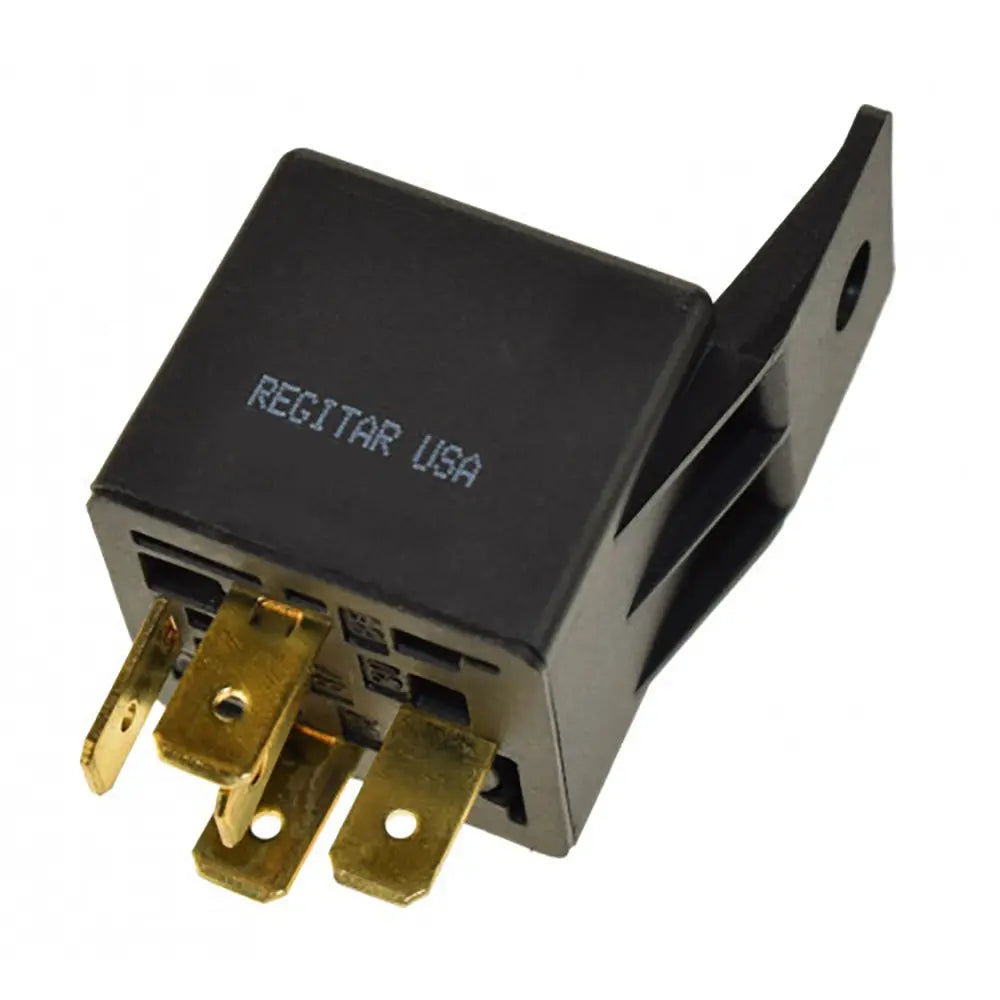 Regitar U.S.A. 30AMP Relay with Tab for Most Engines, 5 Terminal, Single Pole/Double Throw (Part RMZ013)