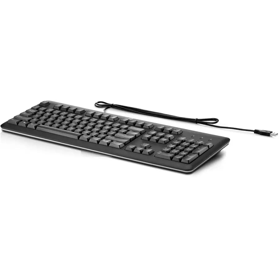 HPI SOURCING - NEW USB Keyboard QY776AT – Spill-Resistant, Plug & Play with USB Connectivity for PC