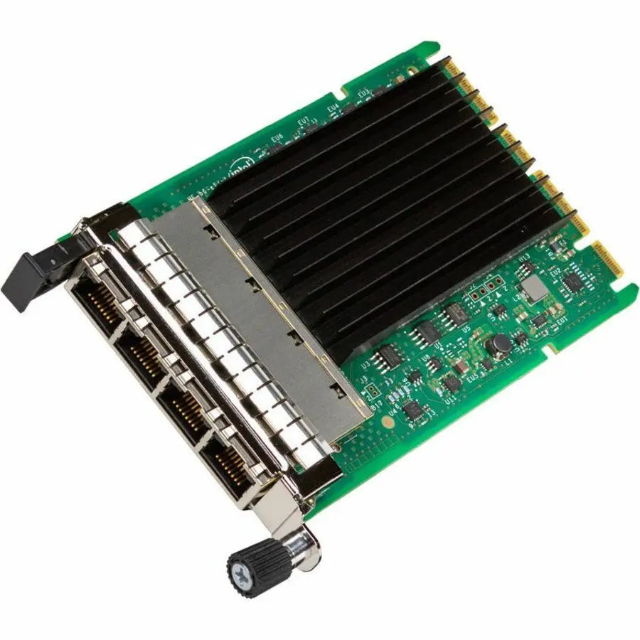 Intel Ethernet Network Adapter I350-T4 for OCP 3.0 | Quad-Port Gigabit Ethernet Card with Power Management and Virtualization Support