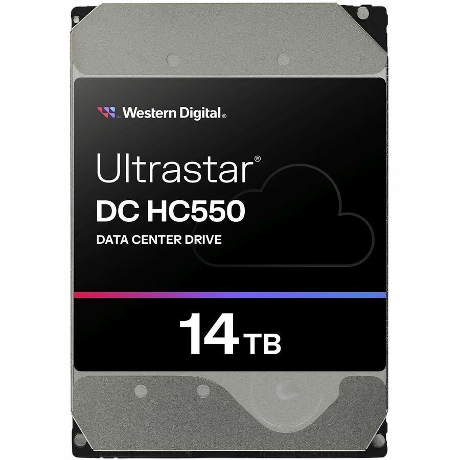 Western Digital Ultrastar DC HC550 WUH721814AL5204 14TB 3.5-Inch SAS Internal Hard Drive
