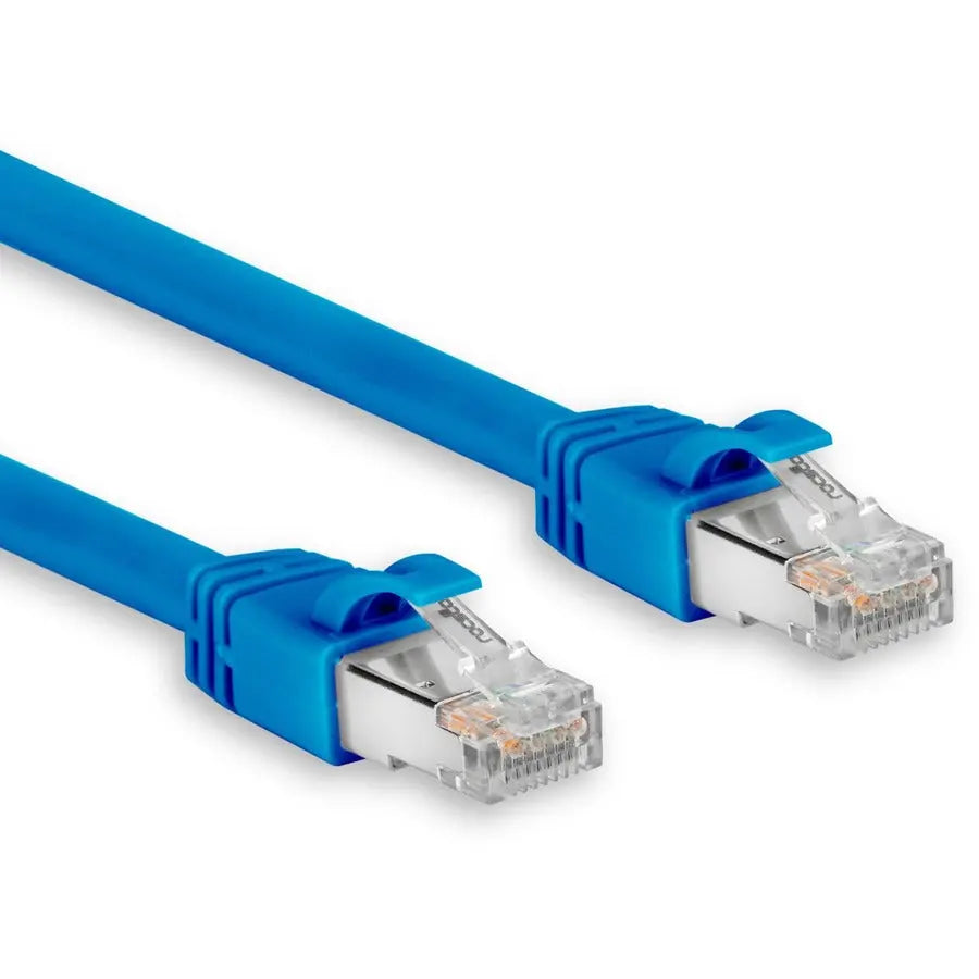 Rocstor Premium Cat6a Shielded Ethernet Cable with 100W PoE Support, Part Y10C606-BL