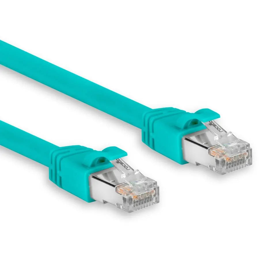 Rocstor Premium Cat6a STP Network Cable with 10Gbps Speed and 100W PoE Support