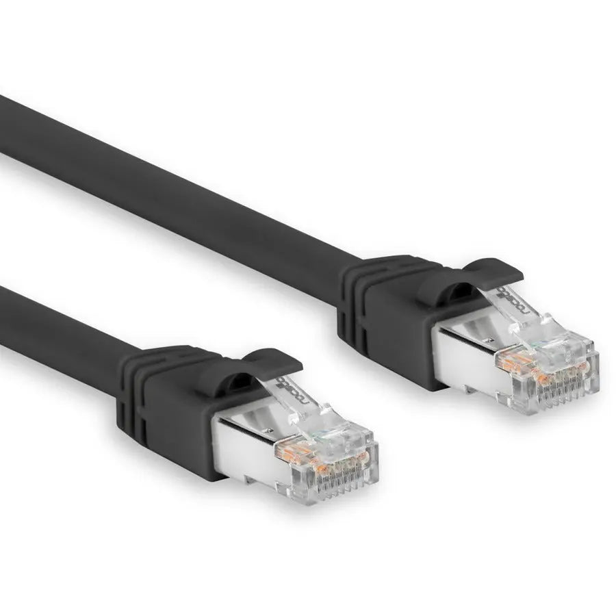 Rocstor Cat6a Patch Network Cable with 100W PoE, Shielded, 10 Gbps Data Transfer