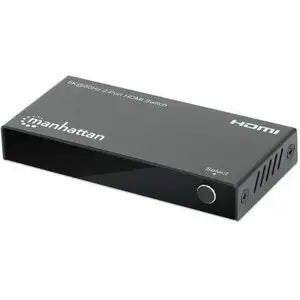 Manhattan IC INTRACOM 8K@60Hz 2-Port HDMI Switch with Automatic and Manual Switching