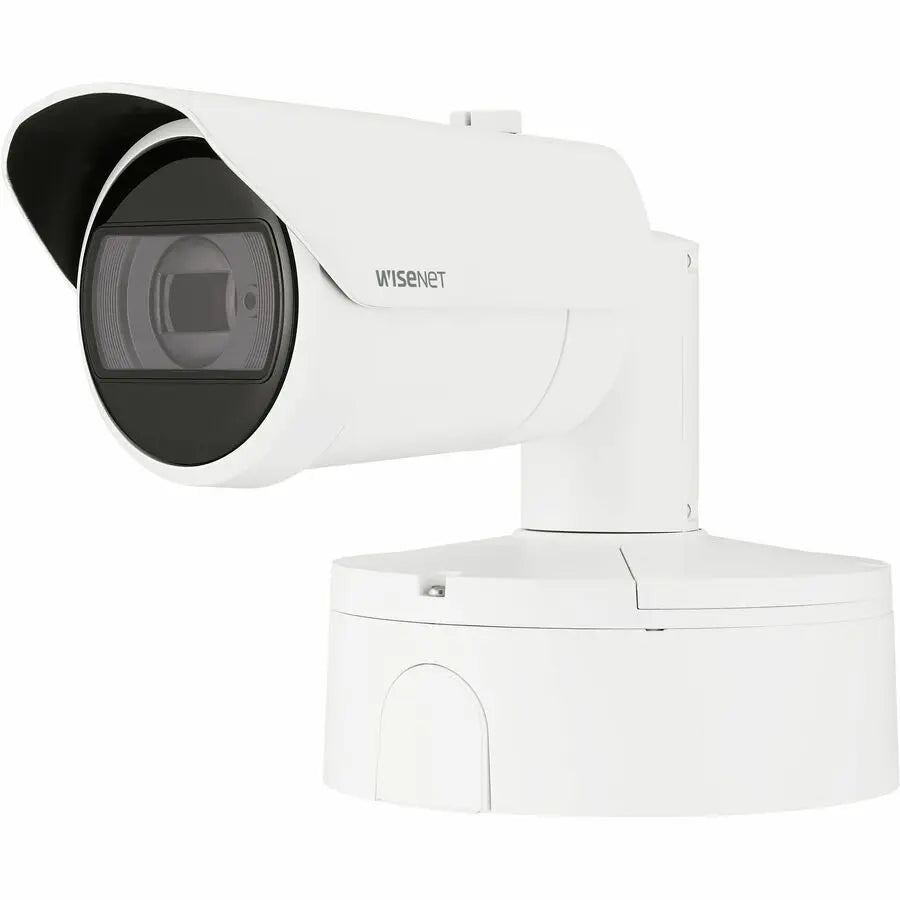 Wisenet XNO-8083R 6MP IR Bullet AI Network Camera with Motorized Varifocal Lens