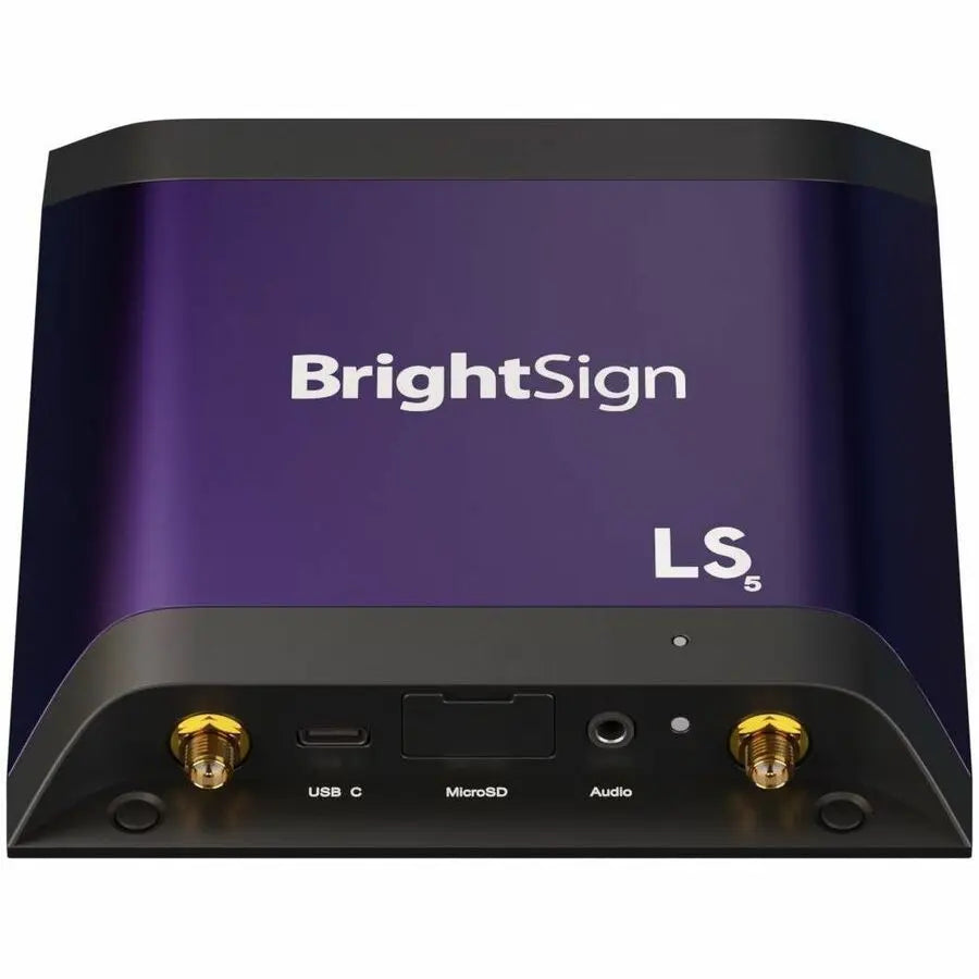 BrightSign LS425 Digital Signage Appliance – 4K & HD Video Playback with HTML5 and Interactive Features