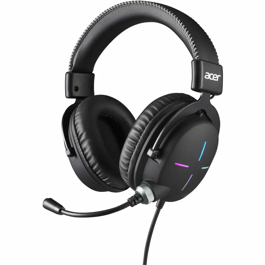 Acer Nitro Gaming Headset NHW200 — Over-Ear Stereo Gaming Headphones with Noise Isolation and Clear Microphone